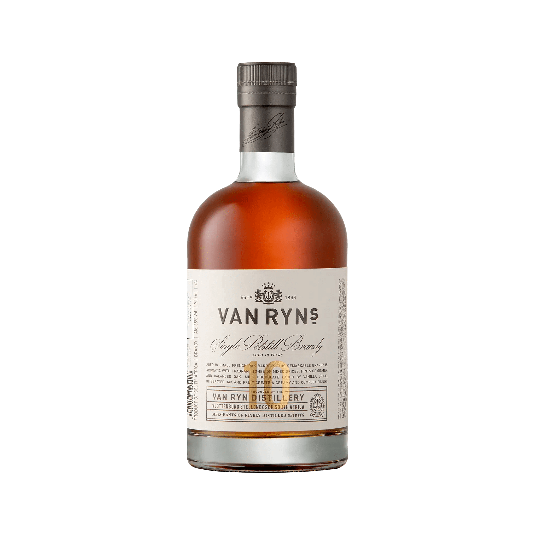 Van Ryn’s 10 Year Single Potstill Brandy